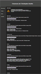 Mobile Screenshot of chansons-de-christophe-alzetto.com